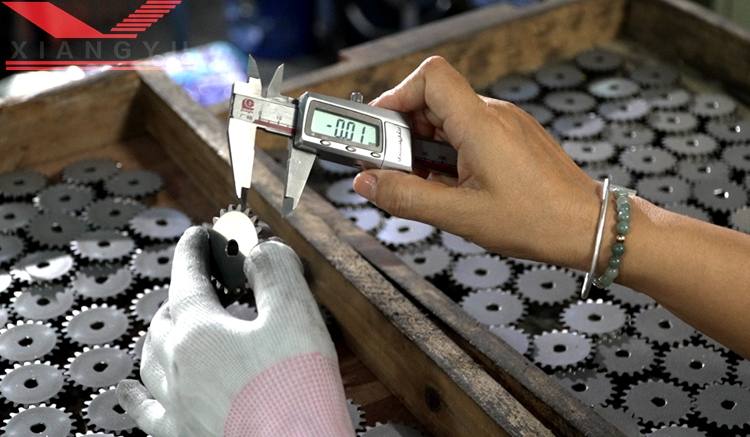 粉末冶金双联齿轮定制加工厂家怎么处理两段齿参数不一样？